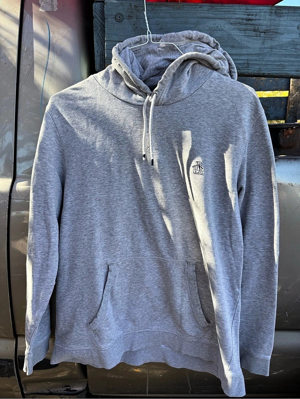 Penguin Original Penguin Pullover Hoodie Pullover Hoodie Gray XL